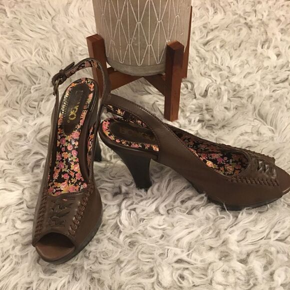 Bongo Brown Heels    - Picture 1 of 4
